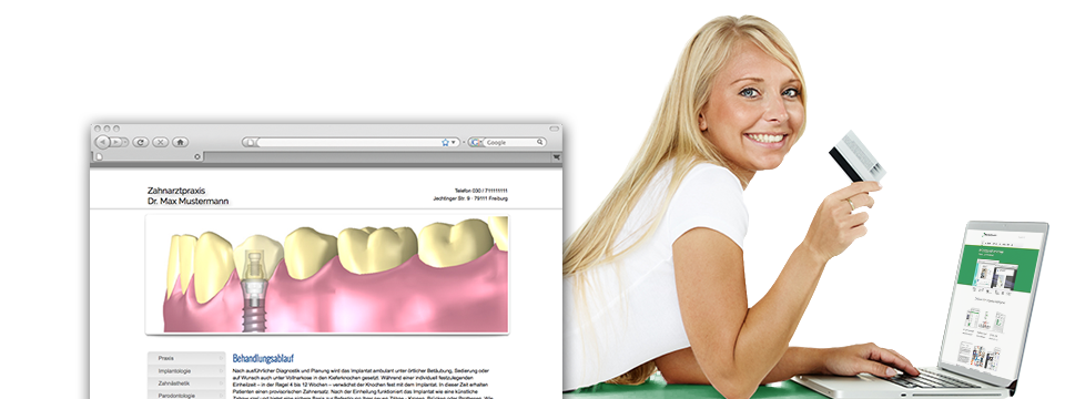 dentalpilot: Hompage-Baukasten für Zahnärzte